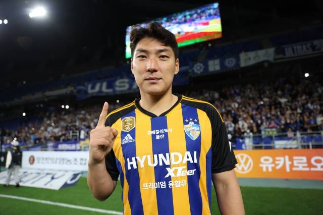 울산 현대 주민규. 한국프로축구연맹 제공