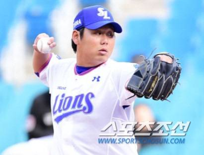 KT가 FA 김재윤 보상선수로 지명한 삼성 문용익. 스포츠조선DB