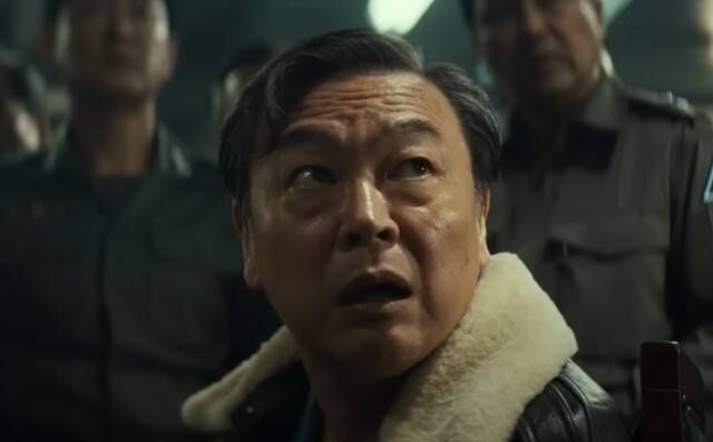 영화 ‘서울의 봄’ 오국상 국방부 장관. 배우 김의성이 연기했다. 플러스엠 엔터테인먼트 유튜브 채널 갈무리