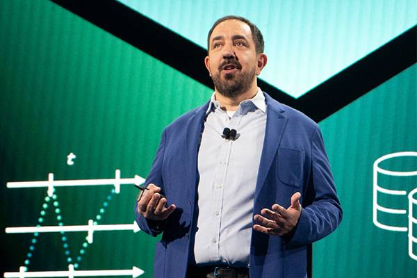 Senior Vice President of AWS Utility Computing Peter DeSantis is a keynote speaker at the AWS re:Invent event. [Photo by Joint Press Corps]