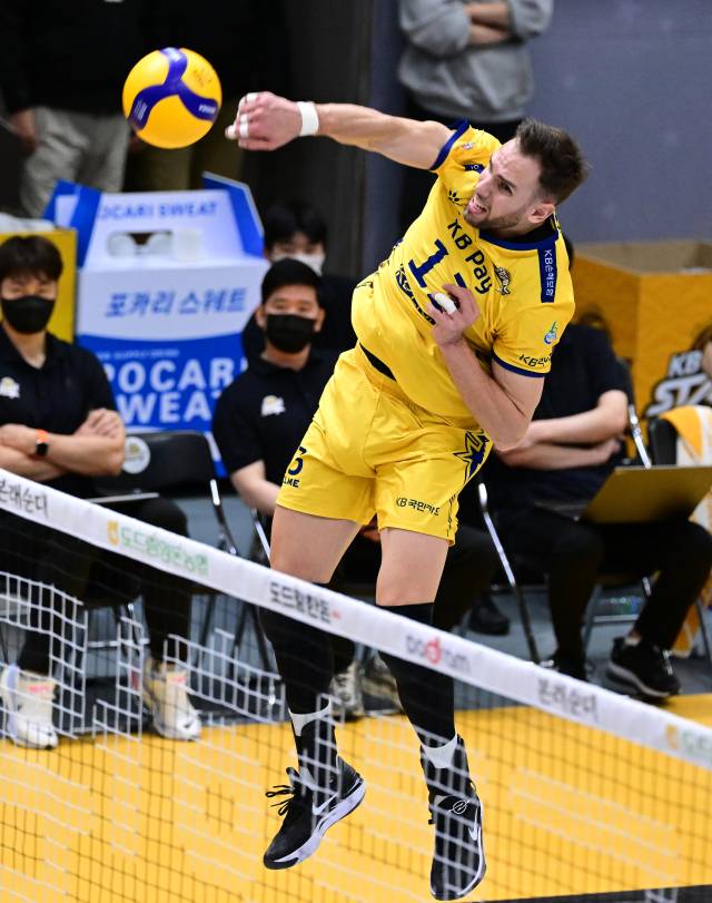30점을 올리며 고군분투한 비예나 / KOVO(한국배구연맹)