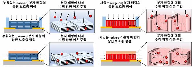 제안된 패터닝 기술을 이용한 이온 주입 방향 조절방식 모식도.[GIST 제공]