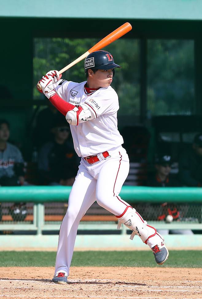 ▲ 가고시마 캠프에서 성실한 훈련 태도로 코칭스태프의 호평을 받은 최유빈 ⓒSSG랜더스