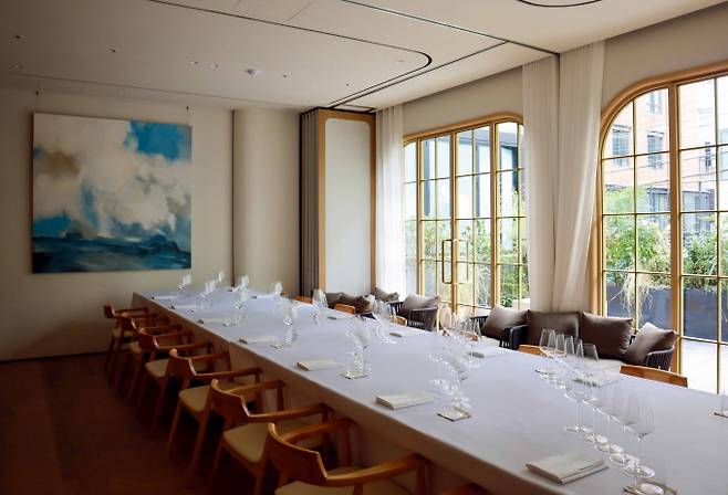 레스토랑 '에빗'(EVETT)은 서울 도산공원 인근에 자리잡고 있다. /사진=다이어리알