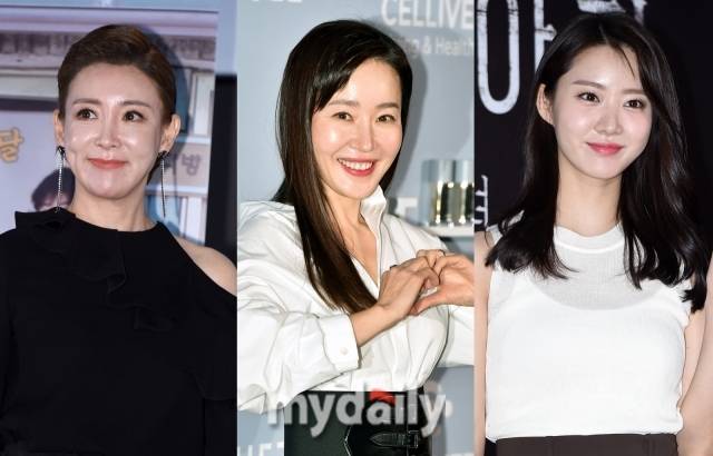 배우 이상아, 엄지원, 한그루. / 마이데일리