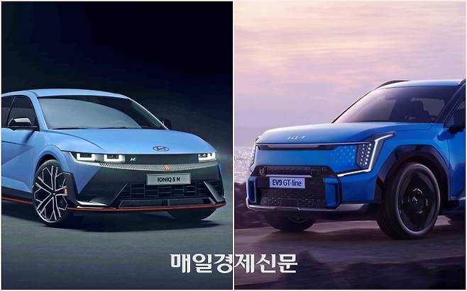 영국 탑기어가 인정한 현대차그룹 전기차 [사진출처=현대차, 기아]