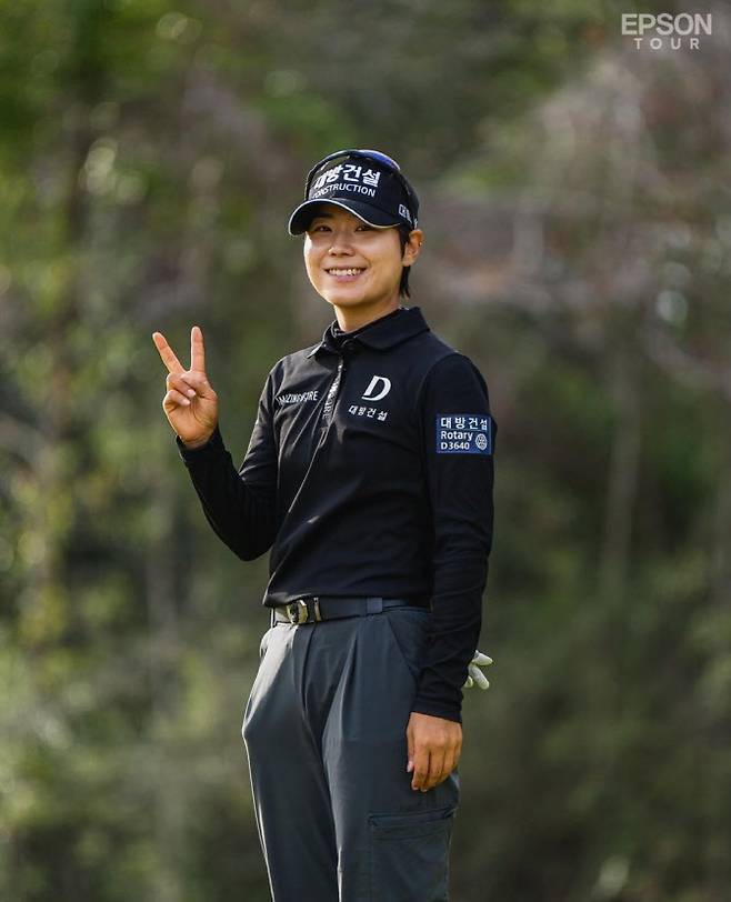 LPGA 투어 Q 시리즈 2라운드에서 이소미(사진=엡손투어)