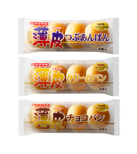 야마자키제빵의 우스카와 크림빵. 야마자키제빵은 지난해부터 한 봉지당 들어있는 빵 개수를 기존 5개에서 4개로 줄여 판매하고 있다 [이미지출처=야마자키제빵 홈페이지]