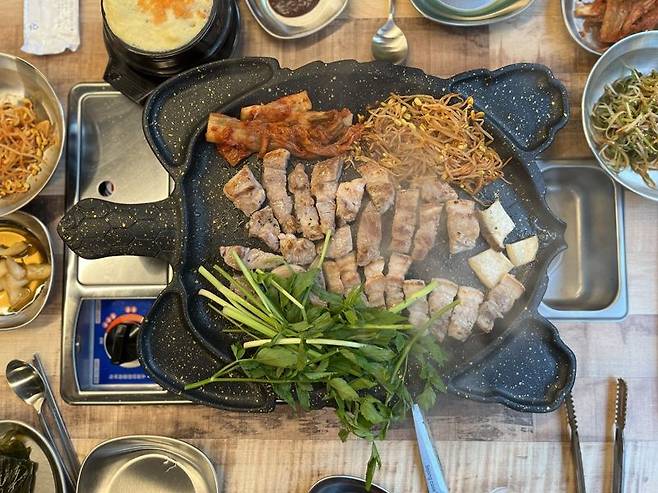 미나리 삼겹살