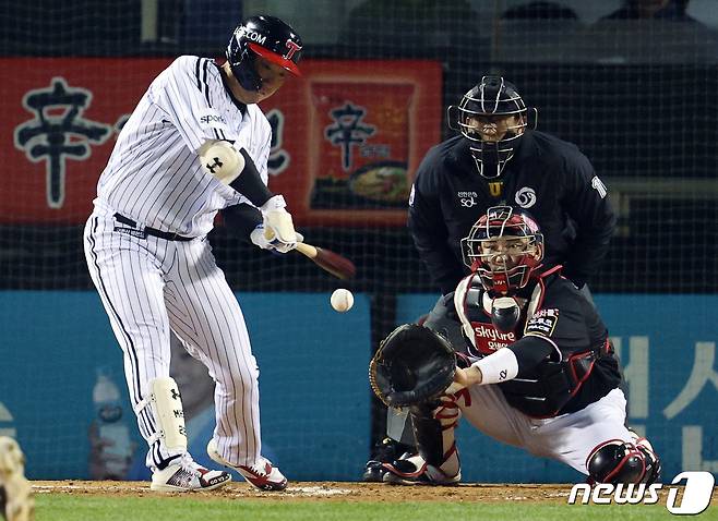 LG 트윈스 김현수. /뉴스1 DB ⓒ News1 박정호 기자