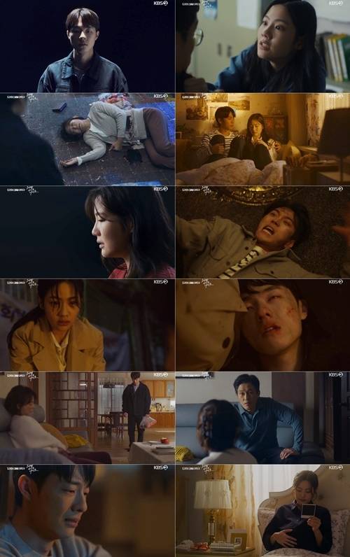 ‘오버랩 나이프, 나이프’가 시선을 뗄 수 없는 긴장감 넘친 스토리로 단막극의 마지막을 장식했다. 사진=‘오버랩 나이프, 나이프’ 방송 캡처