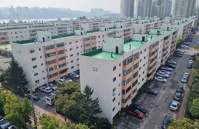 서울 용산구 이촌 한강맨션 전경. 매경DB