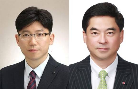용석우(왼쪽) 삼성전자 VD사업부장 사장, 박형세(오른쪽) LG전자 HE사업본부장 사장 [각사 제공]