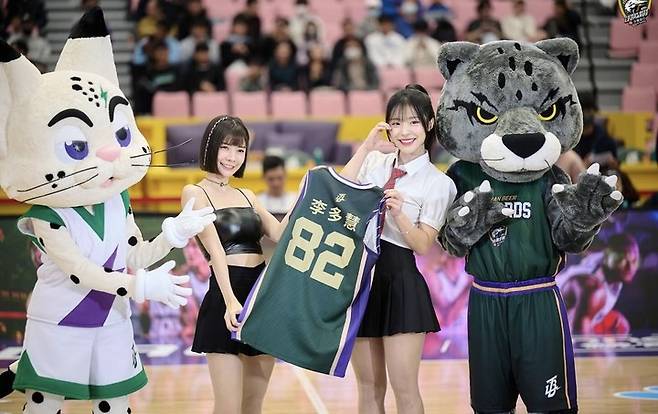 사진=대만 타이피 농구단 SNS