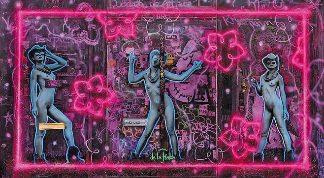 맥솔리스 올드 에일 하우스의 주인이자 화가인 그레고리 드라아바씨의 작품. /그레고리 드라아바