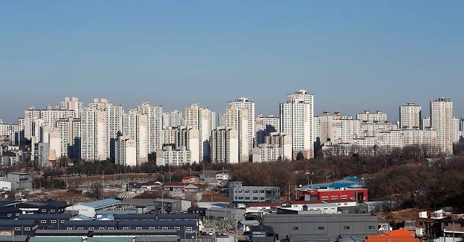 경기도 파주 운정신도시 일대 아파트 단지. /뉴스1