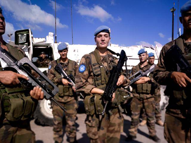 유엔평화유지군(PKO)에서 활동하는 여성 군인들의 모습. 유엔은 2020년 4.8%인 PKO 여성 비율을 2028년까지 15%로 높일 계획이다. UN photo·Pasqual GORRIZ 제공