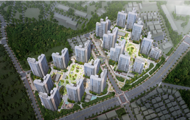 ‘청주 동일하이빌 파크레인 1, 2단지’ 조감도. 사진제공=동일토건