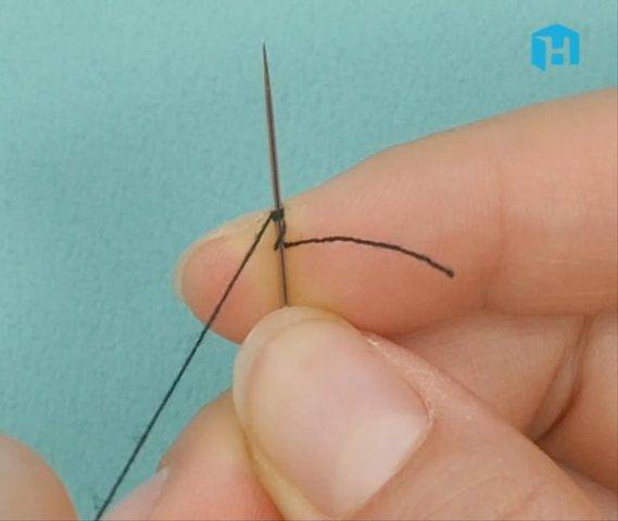 바느질 할 때 시작매듭, 마무리매듭 짓는 방법