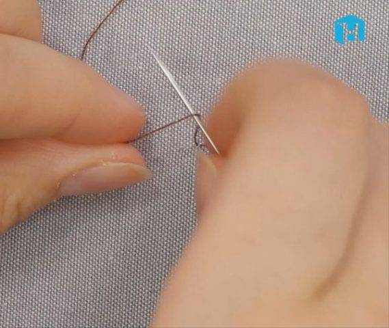 바느질 할 때 시작매듭, 마무리매듭 짓는 방법