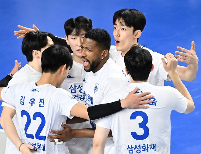 남자 프로배구 삼성화재(한국배구연맹 제공)