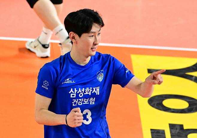 삼성화재 김준우. 사진제공=KOVO