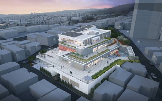 내년 준공되는 제2시립도서관인 동대전시립도서관. 사진=대전시 제공