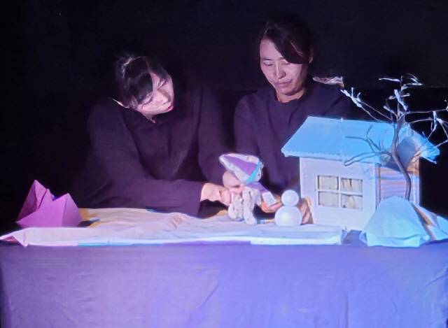 ▲ 꿈동이인형극단의 ‘나비 이불’ 공연사진