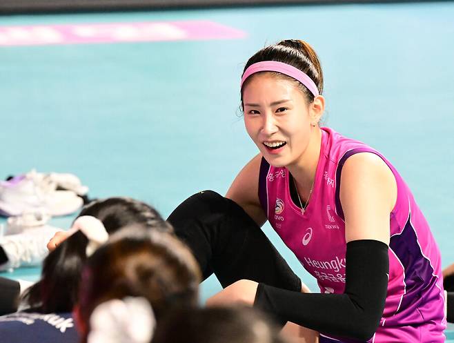 ▲김수지 ⓒKOVO