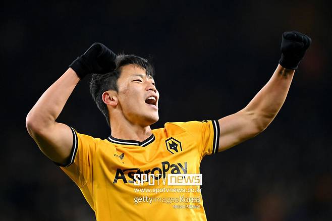 ▲ 번리전에서 득점한 황희찬