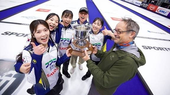 그랜드슬램 대회 내셔널에서 우승한 '5G' [경기도청 컬링팀 인스타그램 캡처. 재판매 및 DB 금지]