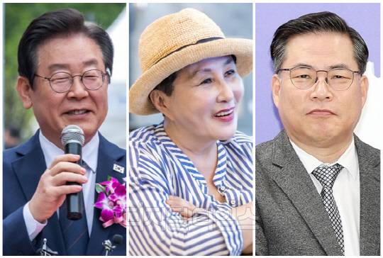 (왼쪽부터) 이재명 더불어민주당 대표, 전여옥 전 국회의원, 유동규 전 성남도시개발공사 기획본부장. <디지털타임스 이슬기박동욱 기자, 디지털타임스 DB>