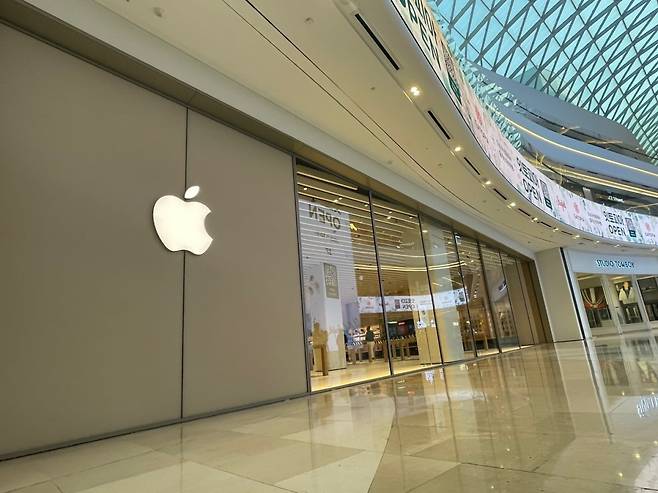 애플 하남. 사진=조아라 한경닷컴 기자