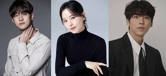 왼쪽부터 고경표, 강한나, 주종혁. 각 소속사 제공