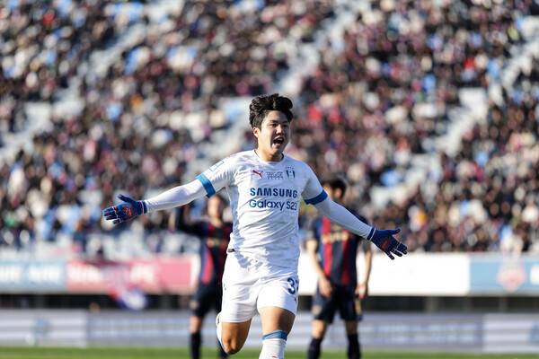 수원삼성블루윙즈 김주찬. 사진┃한국프로축구연맹