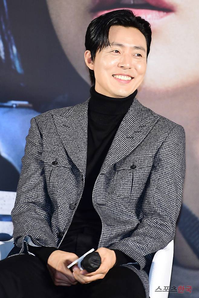 영화 '시민덕희' 제작보고회에 참석한 배우 이무생. ⓒ이혜영 기자 lhy@hankooki.com