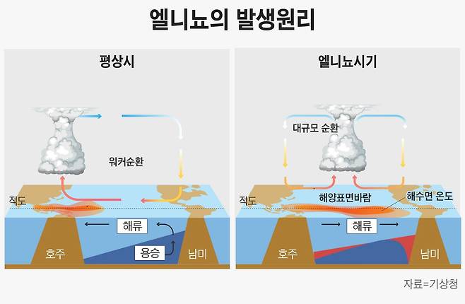 엘니뇨의 발생원리 /그래픽팀