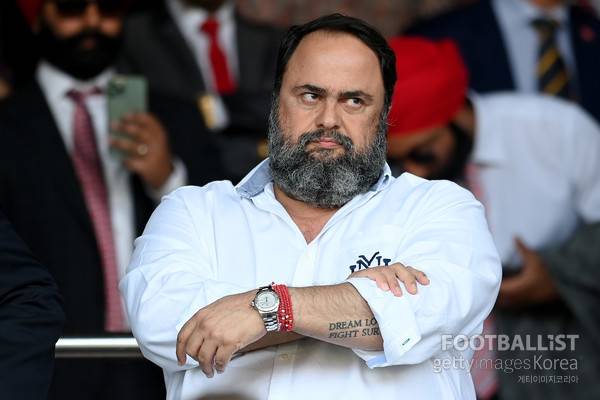 에반젤로스 마리나키스 노팅엄포레스트 구단주. 게티이미지코리아