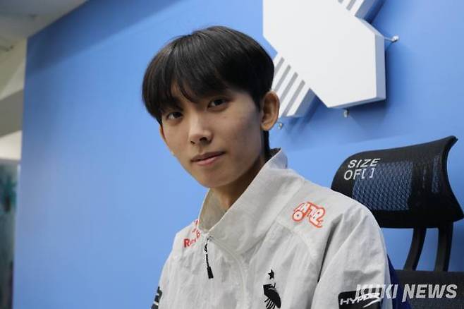 DRX의 미드라이너 ‘세탭’ 송경진. 사진=김찬홍 기자