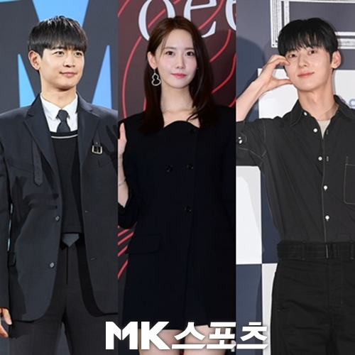 소녀시대 멤버 겸 배우 임윤아, 샤이니 민호, 황민현이 ‘2023 MBC 가요대제전’ MC를 맡는다. 사진 = 천정환 기자, 김영구 기자