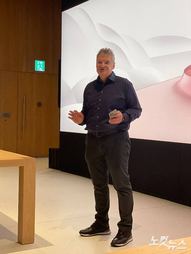 패트릭 슈루프 애플 북아시아 및 동남아시아 총괄. 홍영선 기자.