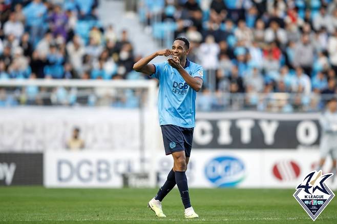 대구FC 에드가. 한국프로축구연맹 제공