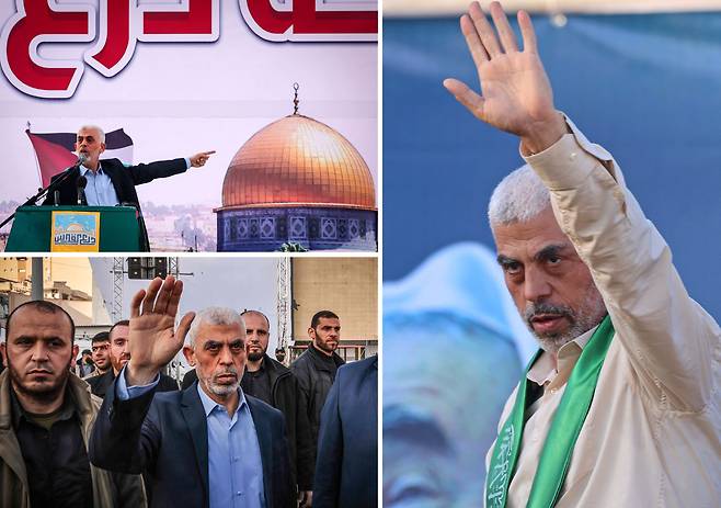 이스라엘군이 집까지 포위…‘하마스 지도자’ 신와르는 누구? / 사진=AFP 연합뉴스