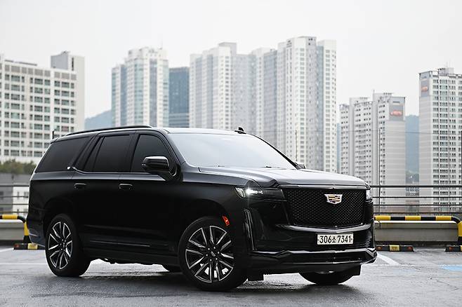 캐딜락 에스컬레이드. 김학수 기자