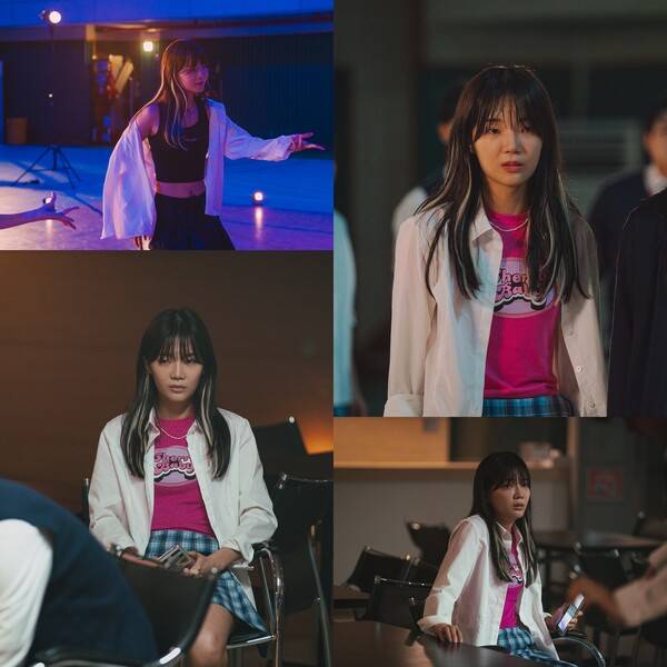 ▲ 드라마 ‘밤이 되었습니다’에서&nbsp;최미나 역할을 연기하는 강설. 제공|U+모바일tv