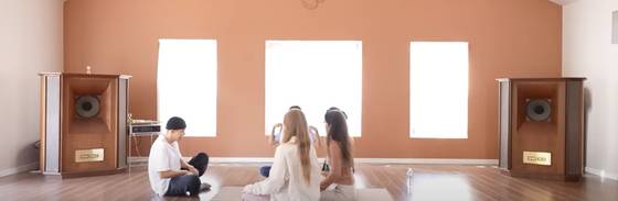 탄노이 웨스트민스터가 놓여 있는 이효리의 집. [사진 유튜브]