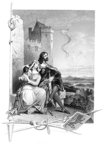 기사도의 전형으로 묘사된 헨리 핫스퍼. 1847년 작품.