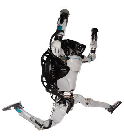 현대차그룹 자회사 보스턴 다이내믹스 가 개발한 로봇 아틀라스. 보스턴다이내믹스