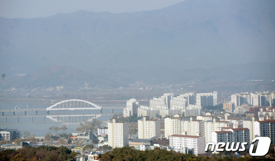 강원 춘천시 전경./뉴스씨
