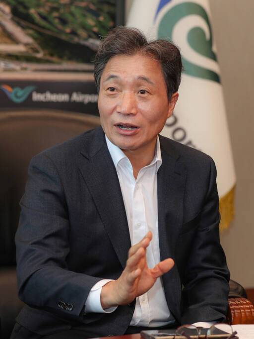 이학재 공항공사 사장. 공항공사 제공
